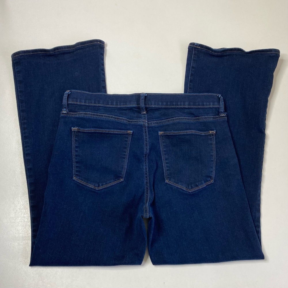 Gap Perfect Boot Cut Jeans Womens Size 32 Short Dark Wash